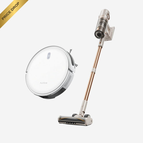 Honiture P7 Pro Cordless Vacuum + T10 Robot Vacuum Cleaning Bundle