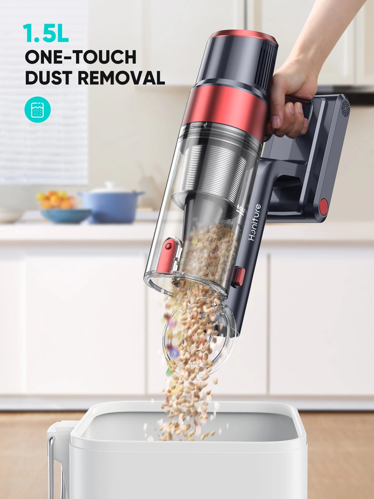Honiture S13 Pro Cordless Vacuum | 450W- Honiture House Cleaning Honiture S13 Pro Cordless Vacuum | 450W- Honiture House Cleaning