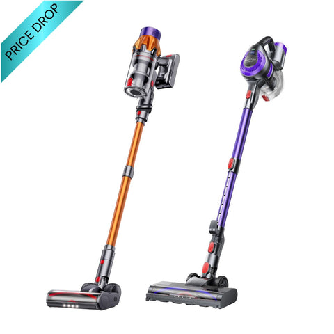 Honiture X7 Cordless Vacuum + Honiture Y10 Cordless Vacuum Home Cleaning Bundle