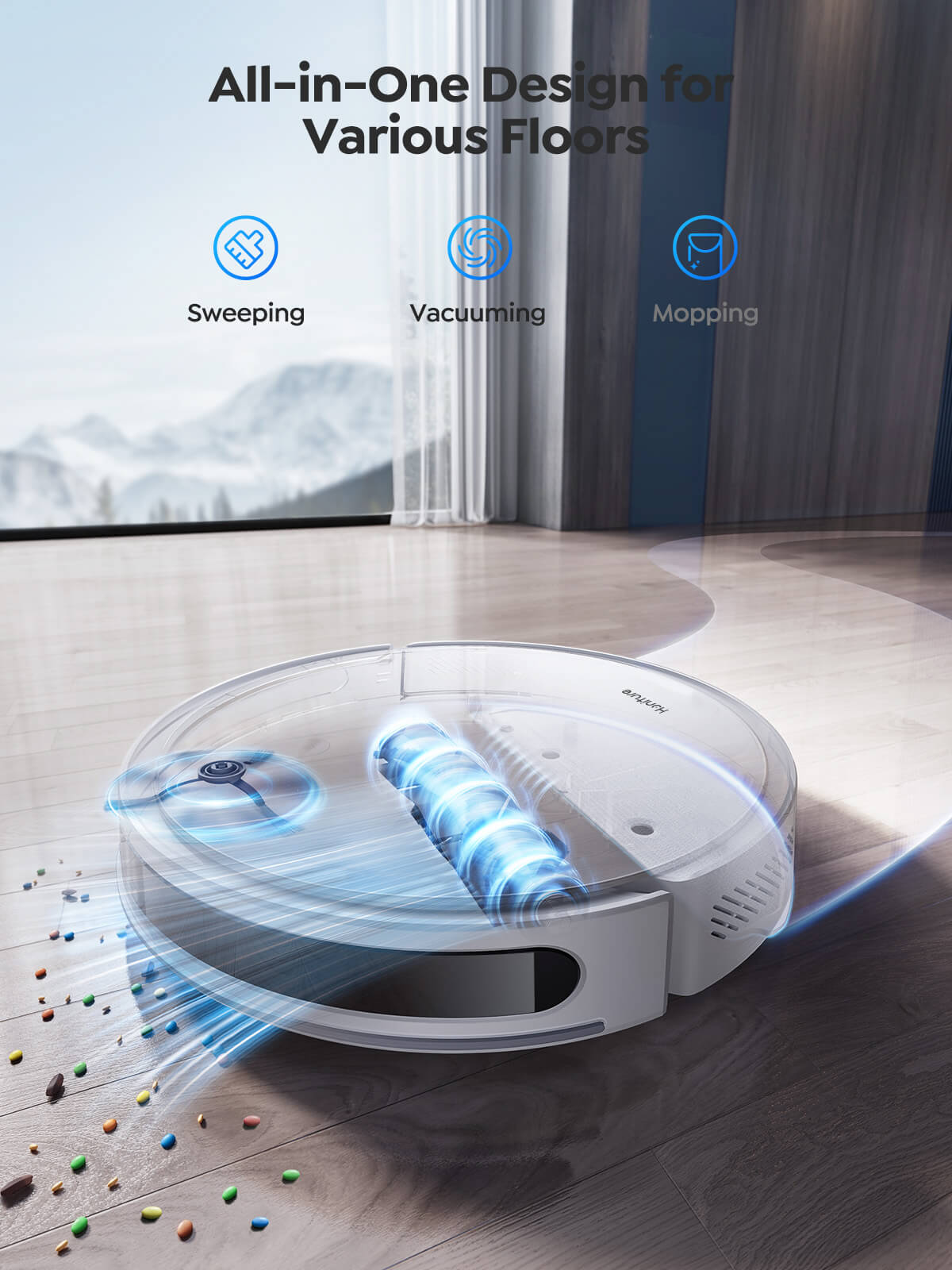 Honiture T10 Robot Vacuum gallery image 3