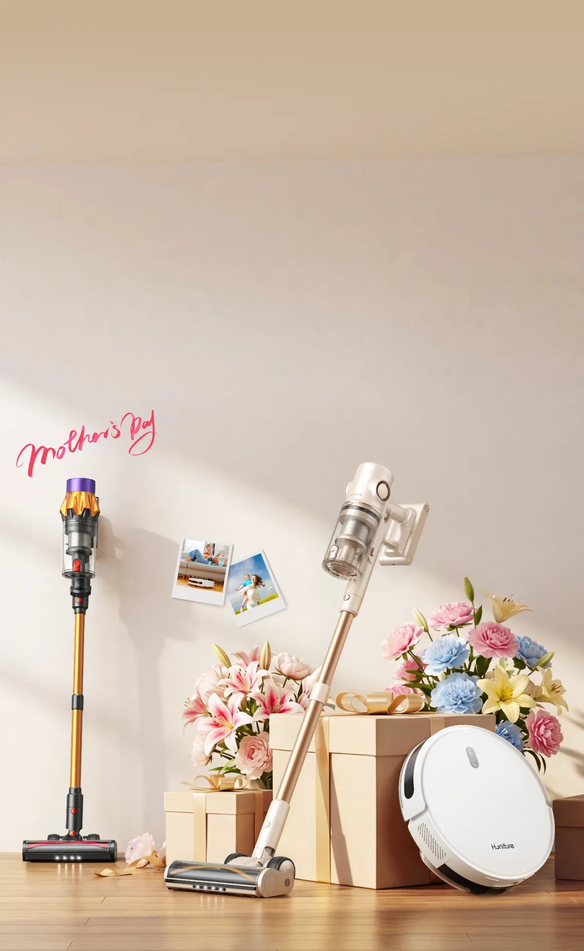 honiture cordless vacuums and robotic vacuums monther's sale 2026