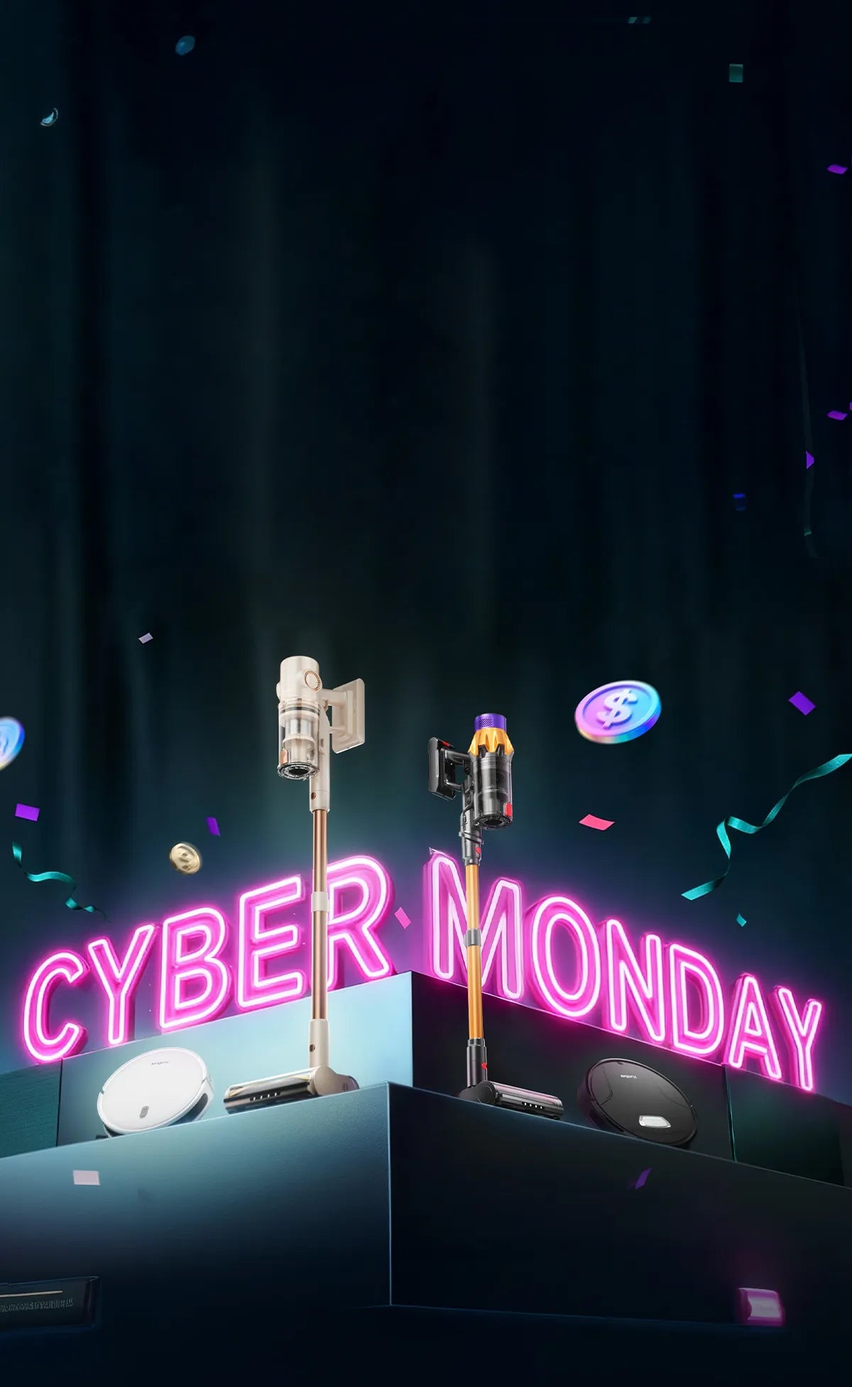 honiture cyber monday vaccums and robot vaccum deals
