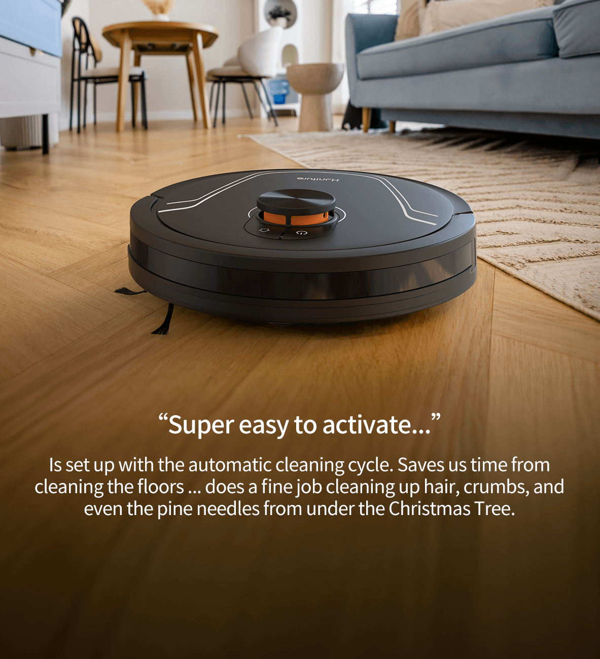 Honiture robot vacuum for pet hair
