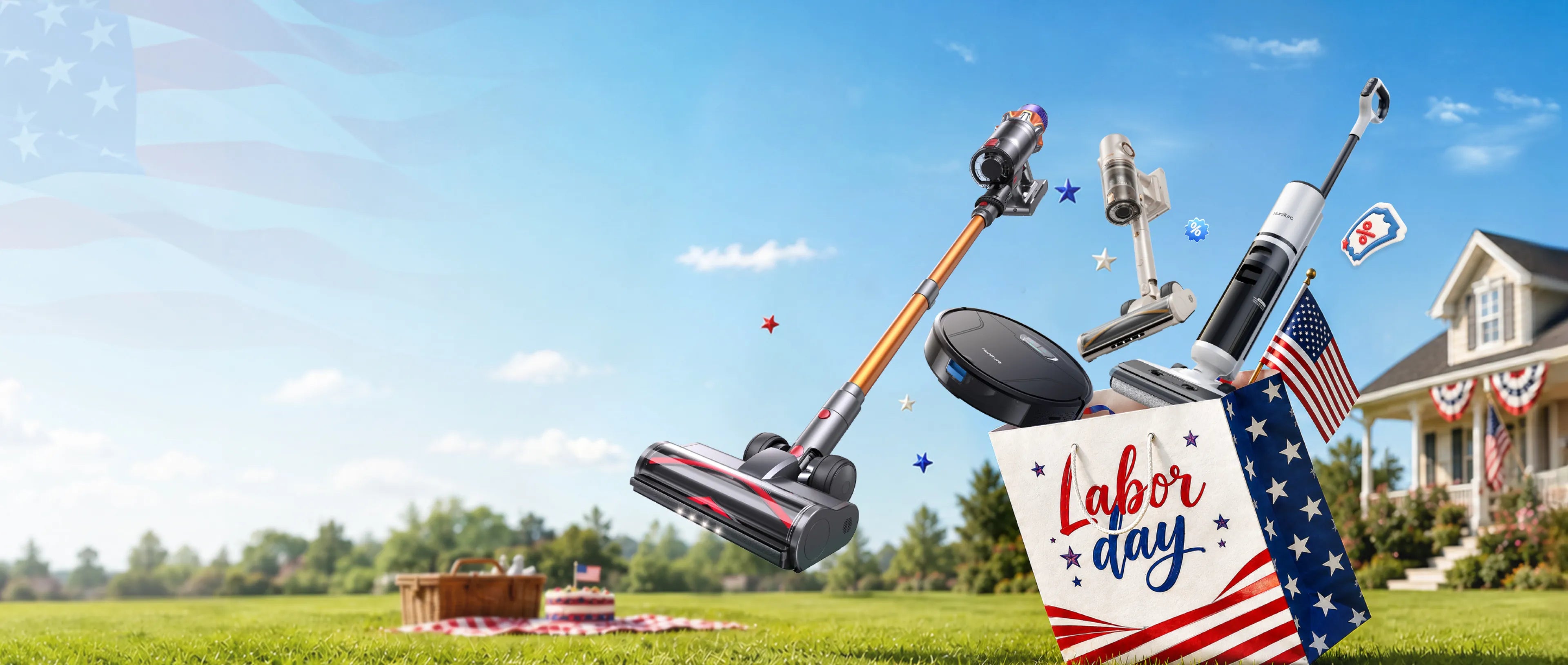 honiture vacuum cleaners labor day sale 2026 get up to 59% off