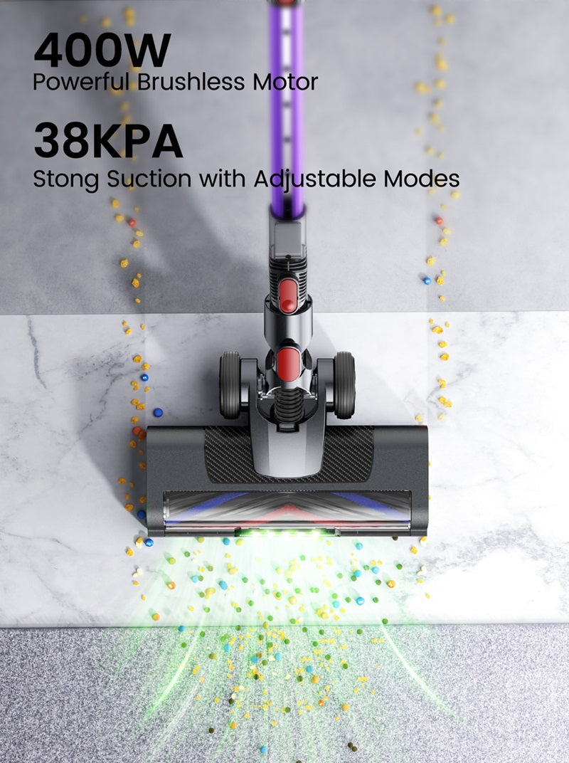 Honiture Best Budget Y10 Cordless Vacuum Cleaner 400w